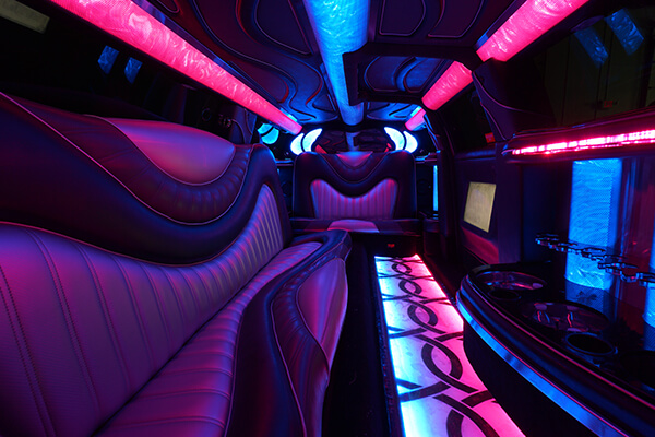 raleigh limo interior
