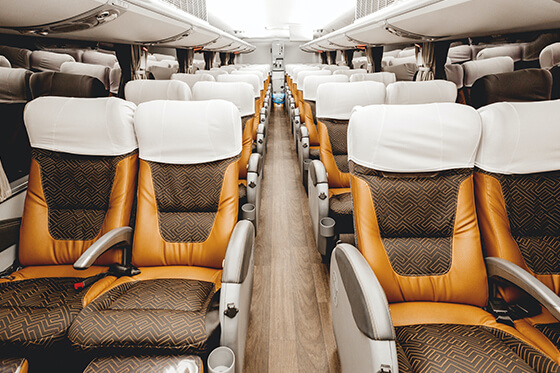 Wide charter bus