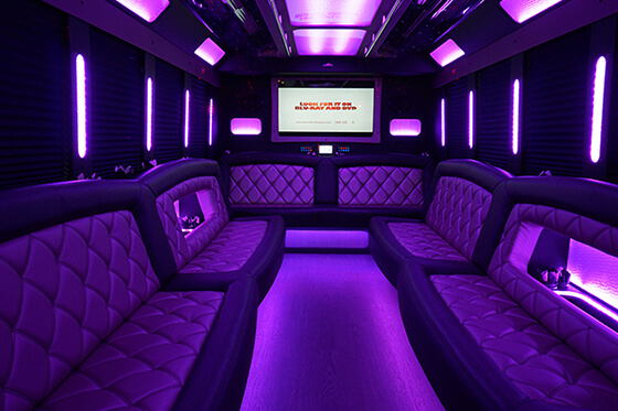 wide party bus